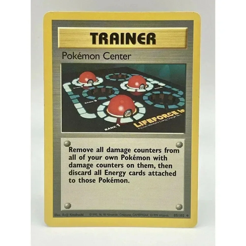 1999‎ Pokemon Center 85/102 Pokemon Trainer Card Vintage LP/MP